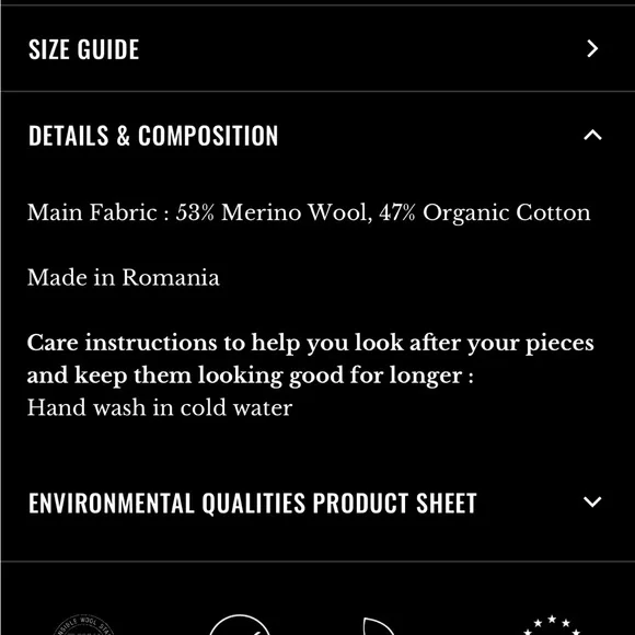 Sézane Claudio sweater, olive green, S - Picture 7 of 7